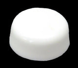 Hex Head Bolt Nut Cover Dome for 7/16" Wrench or Socket White Plastic Set of 10