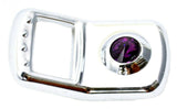 Rocker Switch Trims for Peterbilt/Kenworth Purple Jewel Plastic UP#41706 3-Pack