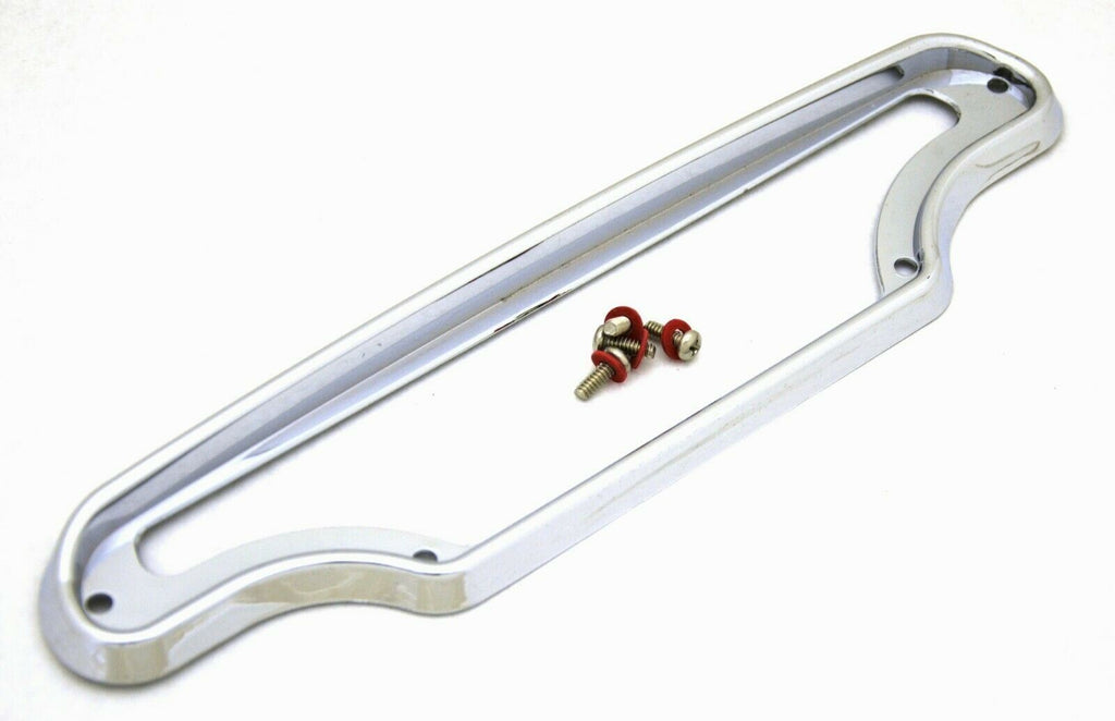 Hana Instrument Panel Bezel for Peterbilt 2000-05 w/Visor Chrome Plastic #4430