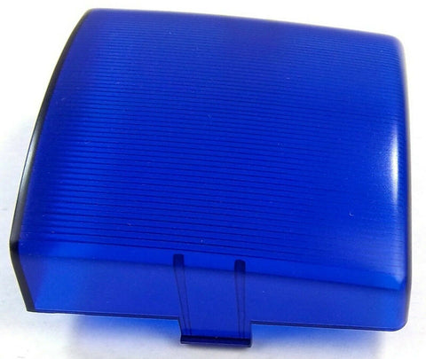UP Dome Light Lens Square for Peterbilt Blue Plastic 3" Two Tab #30830 Each
