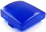 UP Dome Light Lens Square for Peterbilt Blue Plastic 3" Two Tab #30830 Each