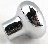 GG Deluxe Wiper/Washer Chrome Knob Clear Jewel Stainless Steel Ring #95752 Each