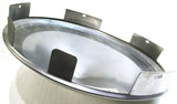 Front Hubs Cap for Aluminum Wheel Universal Pointed Cone SS 1" Lip UP#20109 Pair