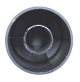 UP Lug Nut Covers 33mm Cylinder Matte Black Screw/Thread-on #10190 Set of 40