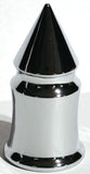 UP Lug Nut Covers 33mm Push-On w/Flange V-Spike Plastic 4 3/8" #10554 Set of 20