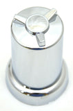 GG Lug Nut Covers 33mm & 1 1/4" Push-On Tube Spinner Plastic 3" #10112 Set of 5