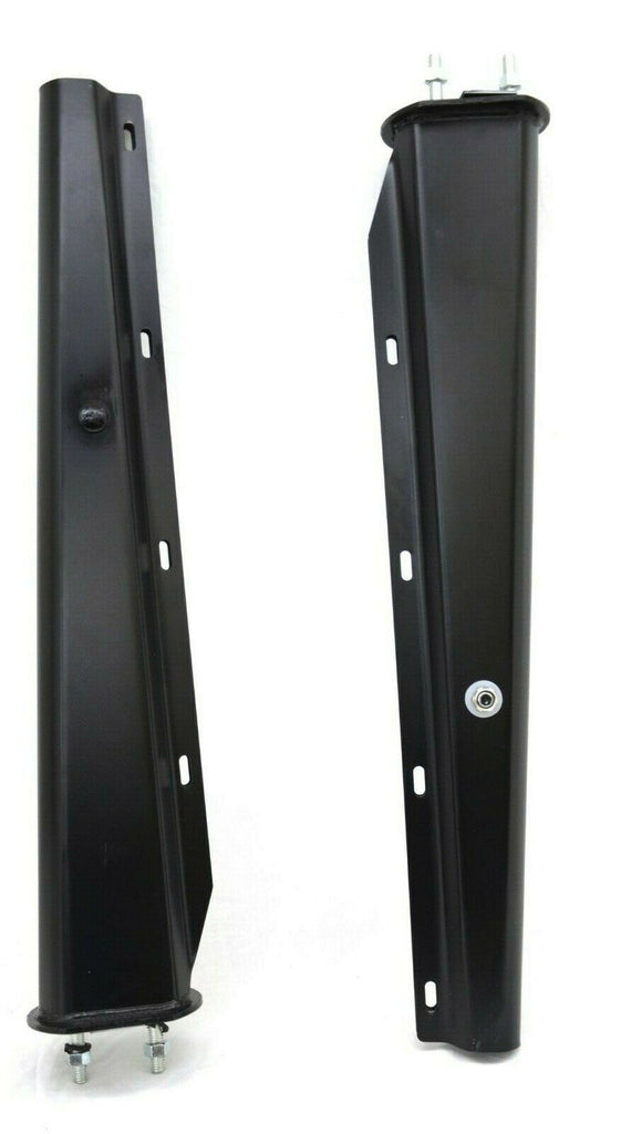 UP Mud Flap Hangers Spring Loaded Black 2 1/2" Bolt Spacing 30" Wide #11320 Pair