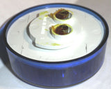 GG Incandescent Accessory Sealed Light Single Bulb Blue 2" Flat Top #79941 Pair