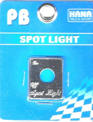 HTS Toggle Switch Plate for Peterbilt Spot Light Engraved #PB-2048