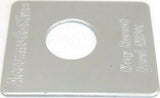 GG Switch Plate for Peterbilt Reset Fuel MPG Stainless Steel #68491