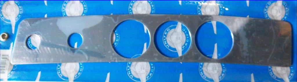 A/C Heater HVAC Dash Panel Trim for 2006 & up Kenworth C504 Stainless UP#21813