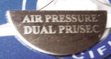 UP Gauge Emblem for Freightliner Air Pressure Dual PRI/SEC Stainless #48085-1