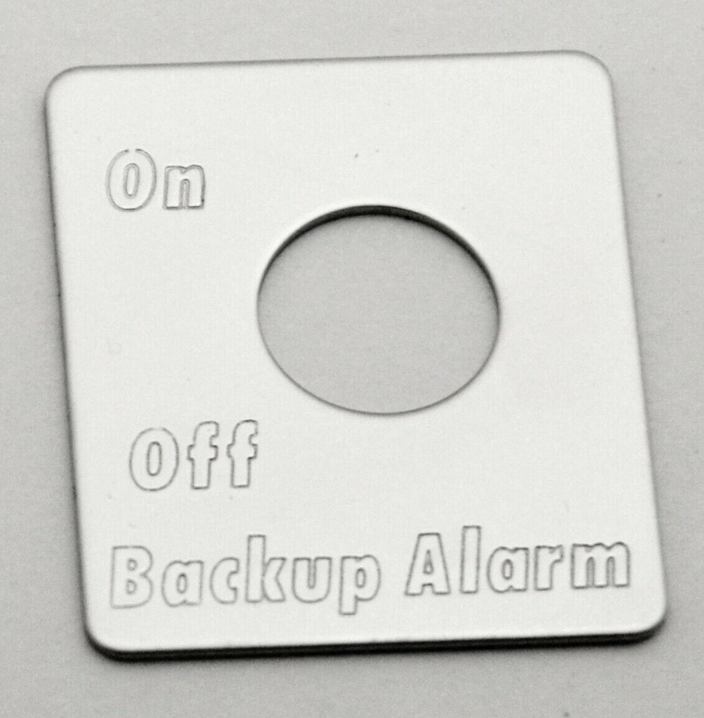 GG Toggle Switch for Peterbilt Back Up Alarm Stainless Steel #68465