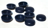 PD Screw Head Covers for #6 #8 M3 M4 Flat Back Royal Blue 8/8-151 (10 Sets)