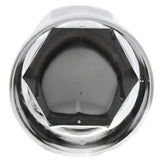 GG Lug Nut Covers Push on 1 1/2" Bullet Chrome Plastic 2 11/16" #10024 Set of 5