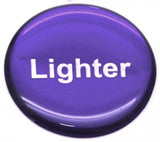 GG Cigarette Lighter Knob for a 7/8" Socket Purple/Silver Block Letters #96654