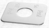GG Switch Plate for Freightliner Fuel Tach Stainless Steel #68764