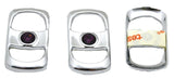 UP Rocker Switch Covers for Freightliner Purple Jewel Plastic #42053 Set of 3