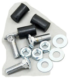 UP Mud Flap Bottom Plate Hardware Bolts Nuts Washers Chrome #10405 2 pkg 6 Bolts