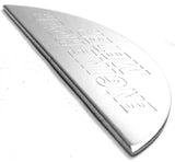 GG Gauge Emblem for Freightliner Engine Hour Meter Stainless Steel #68813
