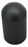 UP Lug Nut Covers 33 mm Screw-On Black Dome Plastic 3 3/4 Tall #10549 Set of 20