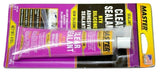 Master Clear Silcone Adhesive for Attaching Door View Window Trim (9-1) #21718-2