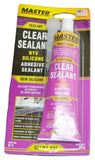 Master Clear Silcone Adhesive for Attaching Door View Window Trim (9-1) #21718-2
