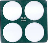 UP Small Left Side Gauge Trim 4 Holes for Kenworth 2006+ Stainless Steel #21811