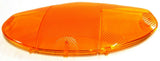 GG Dome Light Lens Small for Freightliner Cascadia 2008+ Amber Plastic #67770