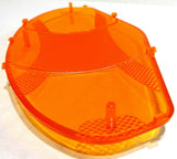 GG Dome Light Lens Small for Freightliner Cascadia 2008+ Amber Plastic #67770