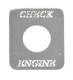 HTS Switch Plate for Freightliner Check Engine Stainless Steel Engraved #FL-1007