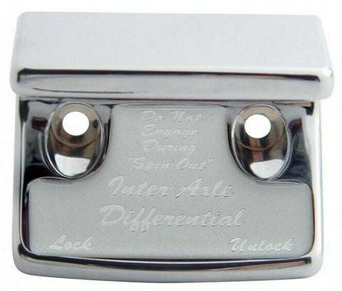 UP Switch Guard Inter-Axle Differential for Freightliner Silver Glossy #21015