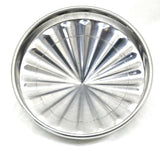 GG Rear Hub Cap 8 1/4" I.D. Pointed Pinwheel Style Stainless #20154 Set of 2