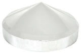 GG Rear Hub Cap 8" I.D. Cone Pointed Chrome Plated 8 of 5/8" Studs #20130 Each