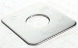 Switch Plate for Freightliner Utility Lights On/Off Stainless Block GG#68773