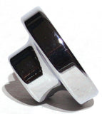 UP Wiper Control Knob Chrome Aluminum w/ Silver Maltese Cross Sticker #23629