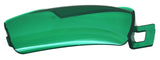 GG Door Oval Light Lens Drivers Side for Kenworth 2006-14 Green Plastic #67893