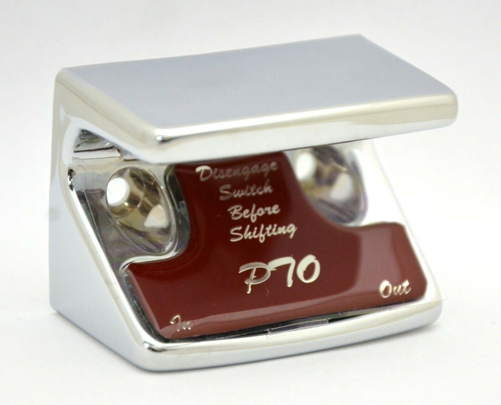 Switch Guard for Freightliner PTO Plastic Body Red Glossy Sticker UP#21074