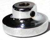 UP Washer Control Knob Chrome Aluminum w/ Red Maltese Cross Sticker #23622