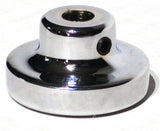 UP Washer Control Knob Chrome Aluminum w/ Red Maltese Cross Sticker #23622