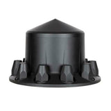 UP Rear Axle Cover Matte Black 33 mm Screw-On Lug Nuts Cone Hub Cap #10340 Each