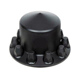 UP Rear Axle Cover Matte Black 33 mm Screw-On Lug Nuts Cone Hub Cap #10340 Each