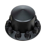 UP Rear Axle Cover Matte Black 33 mm Screw-On Lug Nuts Cone Hub Cap #10340 Each