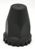 UP Rear Axle Cover Matte Black 33 mm Screw-On Lug Nuts Cone Cap #10340 Set of 4