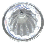 Bumper Guide Top for 1" Pipe Plastic Clear Lens Chrome Aluminum GG#94762 Pair