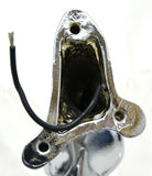 GG Lighted Hood Ornament Stallion Windrider Clear 3 Stud Chrome 9 3/4" #48395