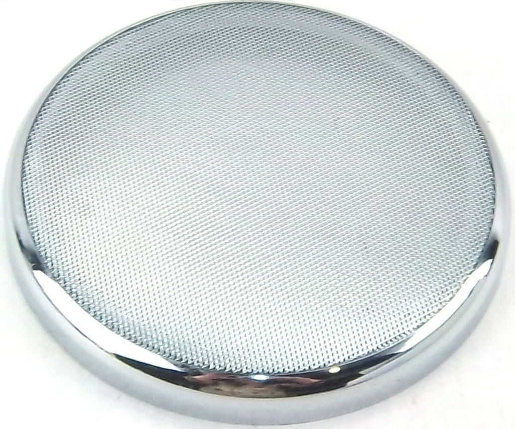 Speaker Cover Round for Peterbilt Chrome Plastic Metal Screen 7 1/4" #40917