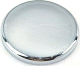 Speaker Cover Round for Peterbilt Chrome Plastic Metal Screen 7 1/4" #40917