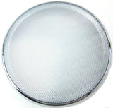 Speaker Cover Round for Peterbilt Chrome Plastic Metal Screen 7 1/4" #40917