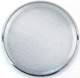 Speaker Cover Round for Peterbilt Chrome Plastic Metal Screen 7 1/4" #40917